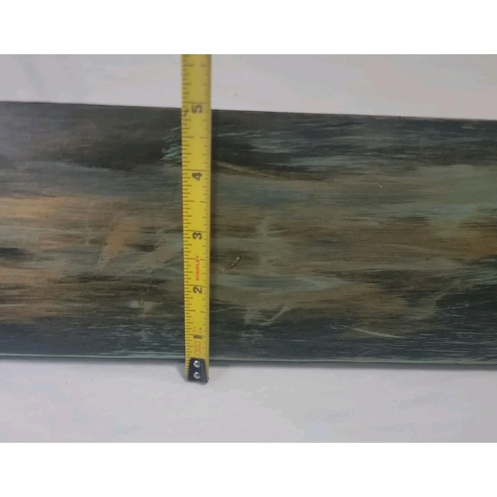 Wooden Wall Shelf Heart-shaped Cutout Distressed Teal, Hand Painted, 5